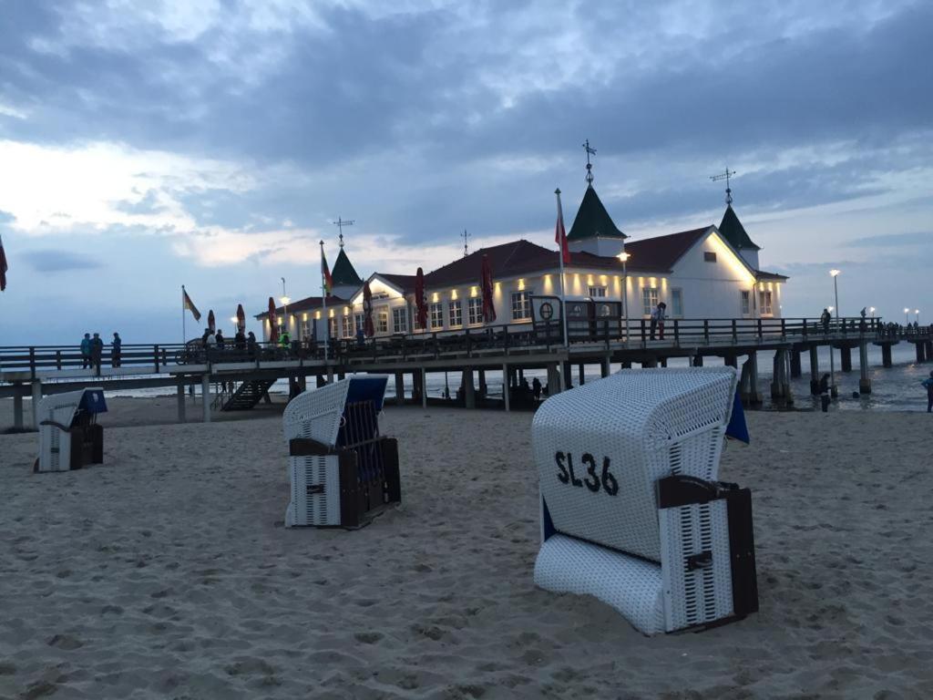 Ferienwohnung Seeblick - Insel Usedom Balm Bagian luar foto